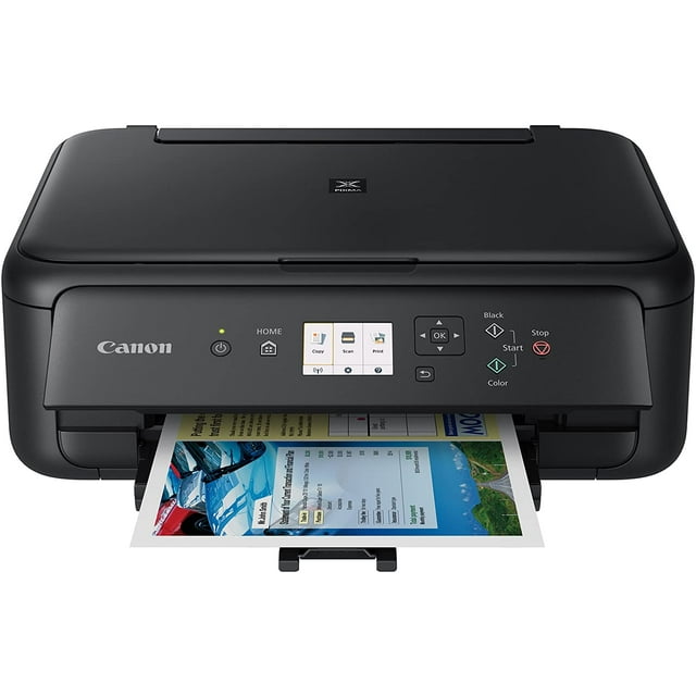 Canon PIXMA TS5120 Wireless All-In-One Mobile and Tablet Printing Printer with Scanner and Copier, Black