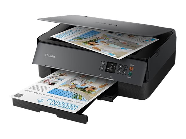 Canon Black Wireless All-in-One Inkjet Printer with Photo Quality