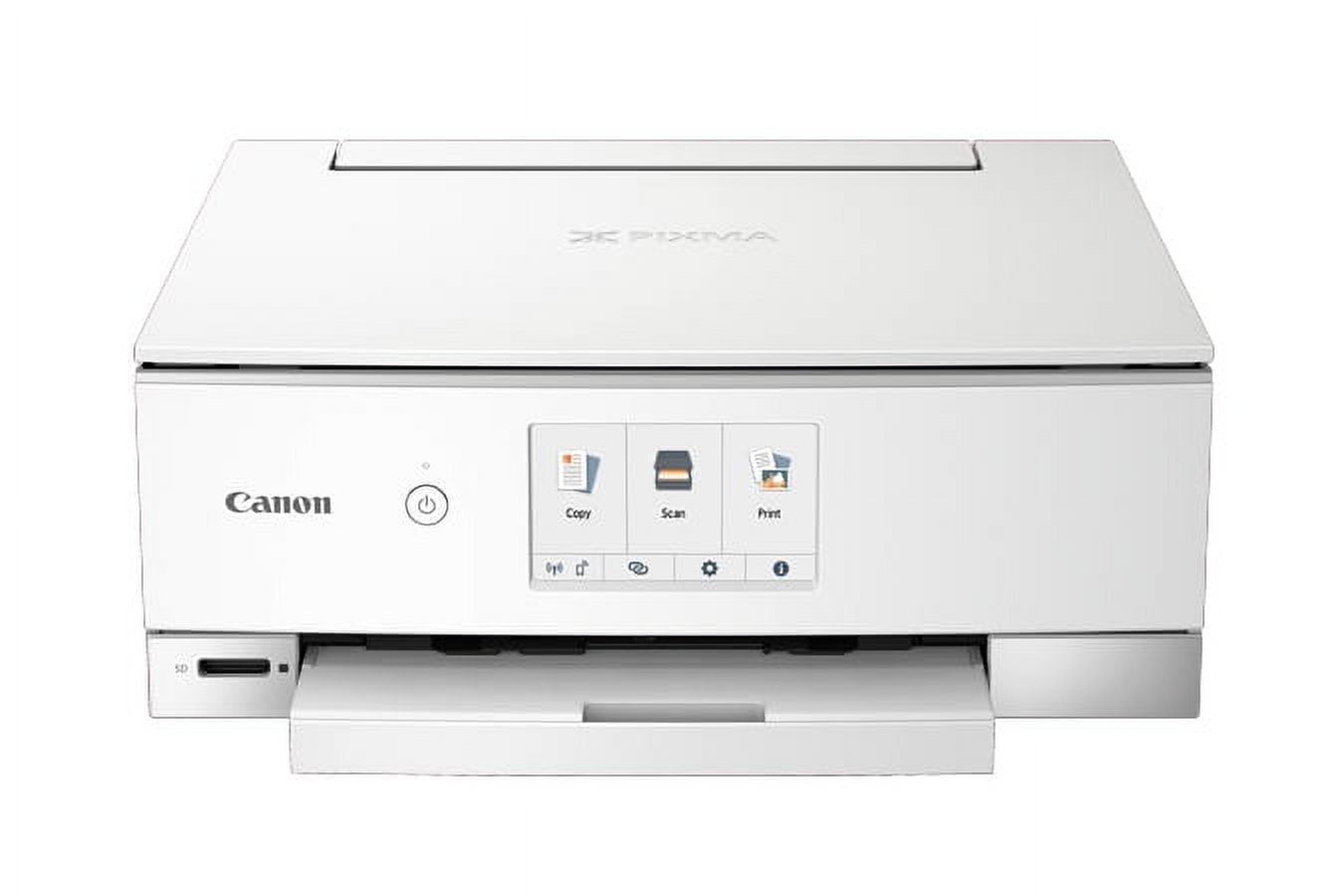 Canon PIXMA TS8320 White Wireless Inkjet AllInOne Printer