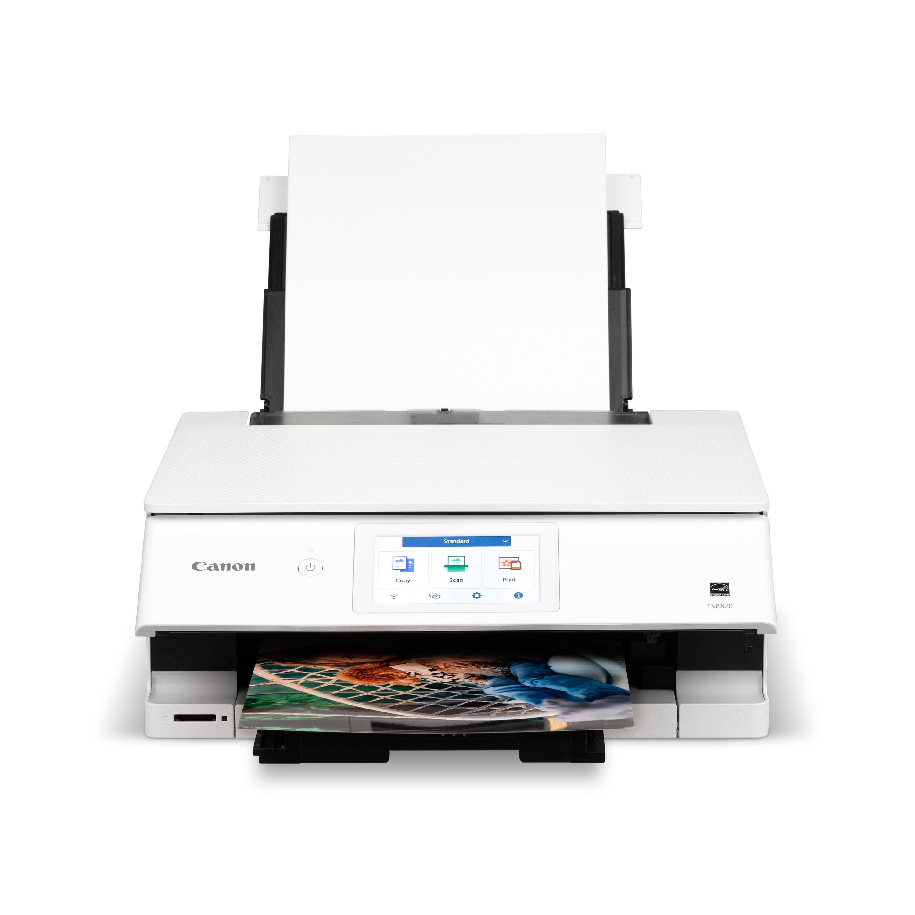 Canon PIXMA TS8820 White Wireless All-in-One Inkjet Printer