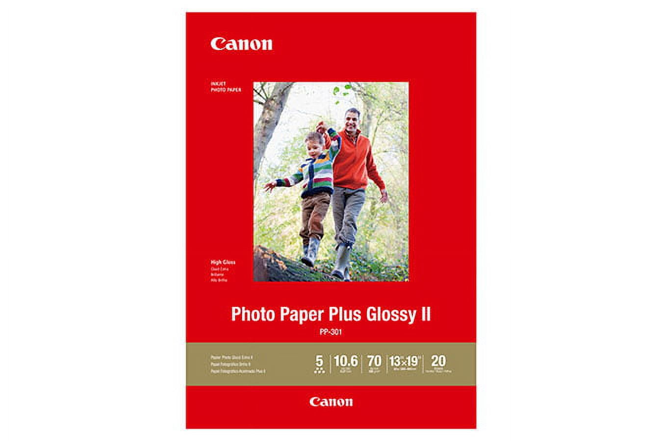 Canon PP301 Photo Paper Plus Glossy II (13 x 19", 20 Sheets)