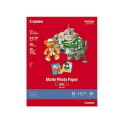 Canon Photo Paper Plus Matte, 8.5 x 11 Inches, 50 Sheets