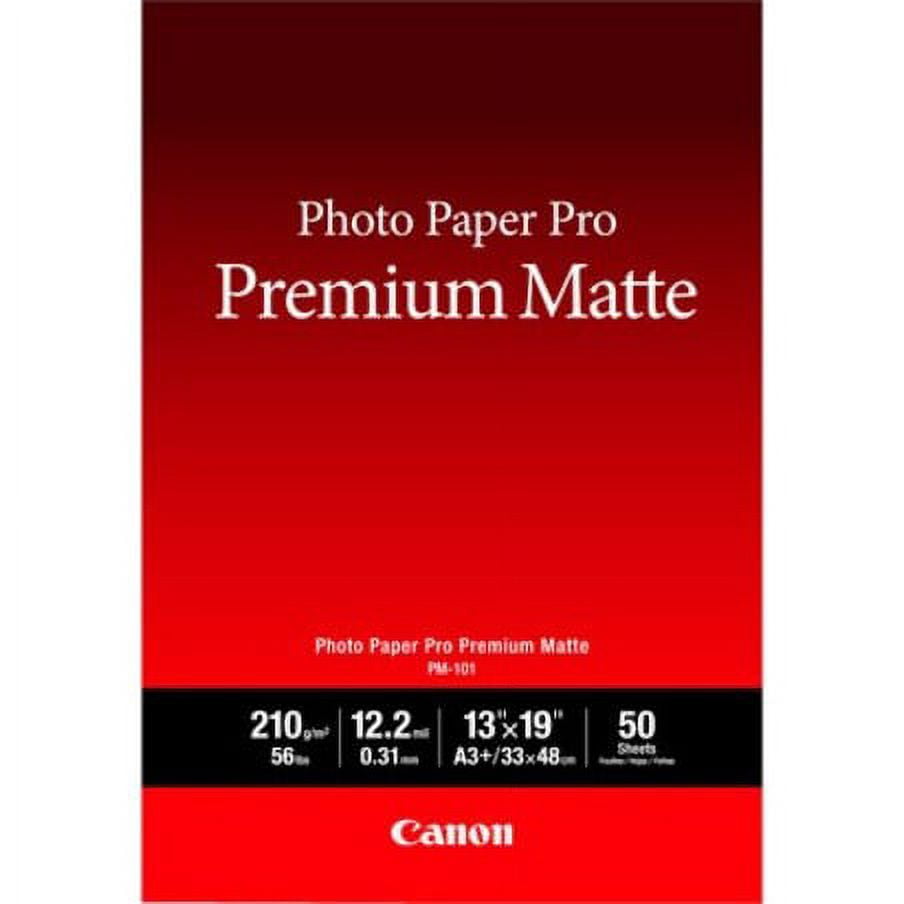 Canon Photo Paper Pro Premium Matte 13" x 19" 50 Sheets