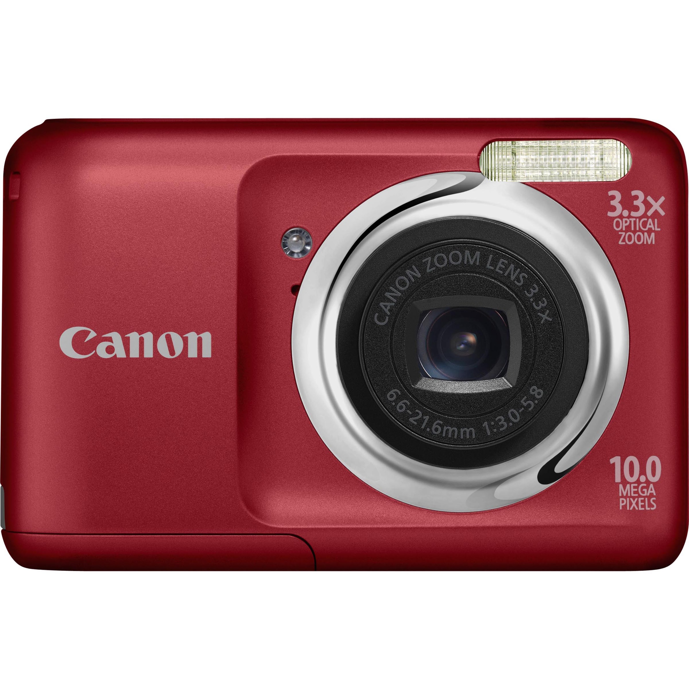 Canon PowerShot A800 10 Megapixel Compact Camera, Red - image 1 of 4