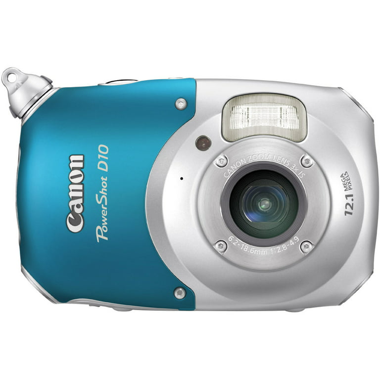 Canon PowerShot D10 12.1 MP Waterproof Digital Camera with 3x 