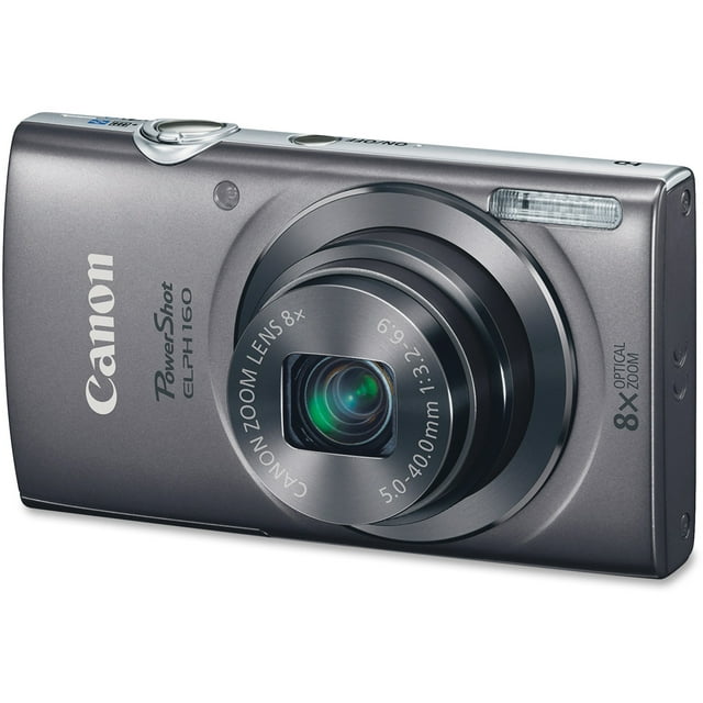 Canon PowerShot ELPH 160 20 Megapixel Compact Camera, Silver
