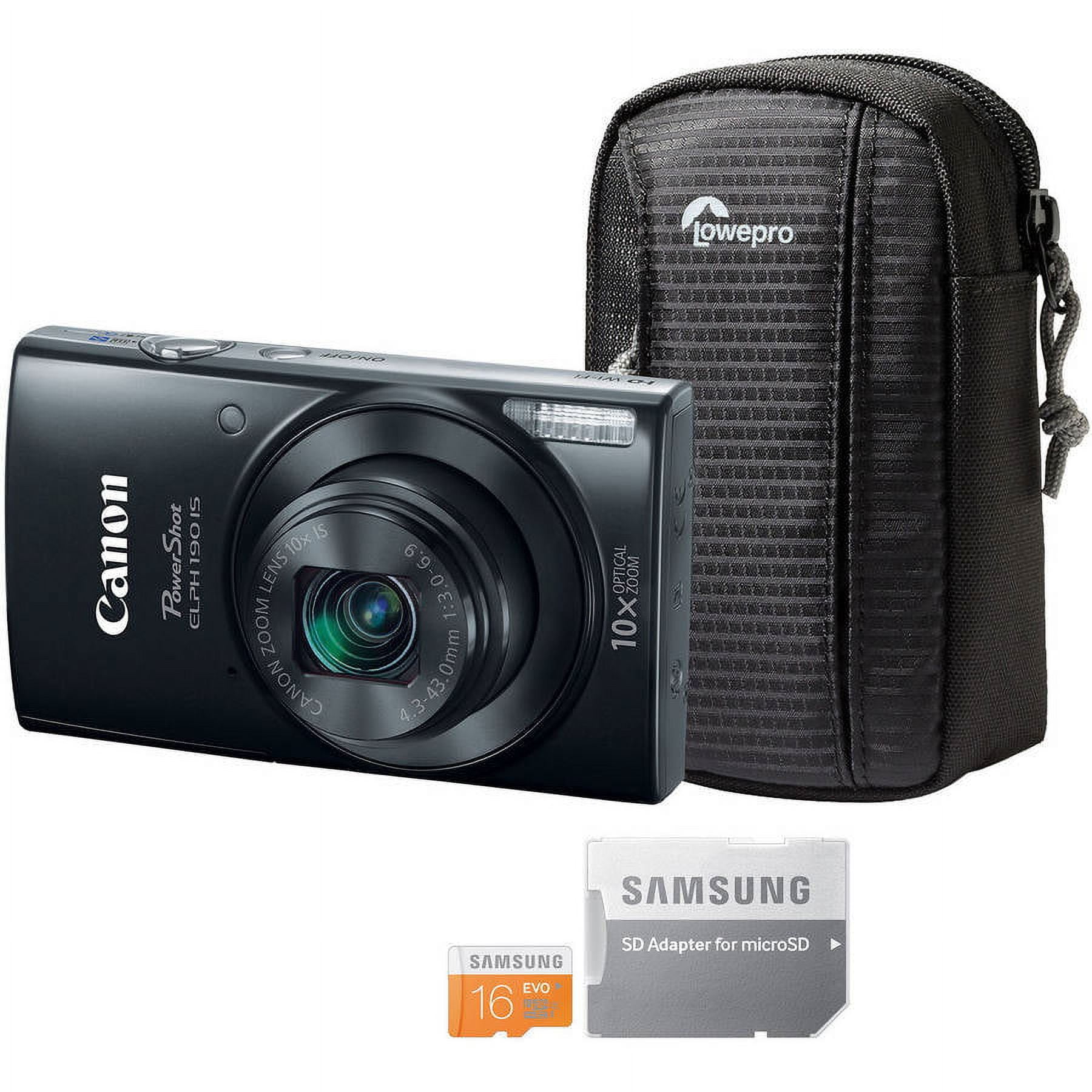  Canon PowerShot ELPH 190 IS cámara digital. : CANON