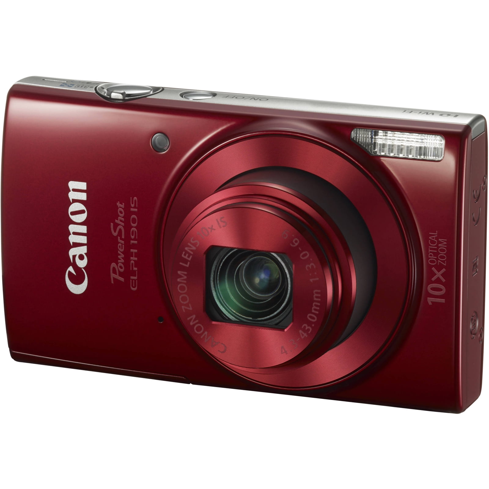 Canon PowerShot ELPH 190 IS Digital Camera (Black) 
