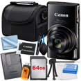thumbnail image 1 of Canon PowerShot ELPH 360 HS A Digital Camera (Black) Small 64GB (International Version), 1 of 5
