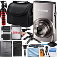 thumbnail image 1 of Canon PowerShot ELPH 360 HS A Digital Camera (Silver) Large 256GB (International Version), 1 of 5