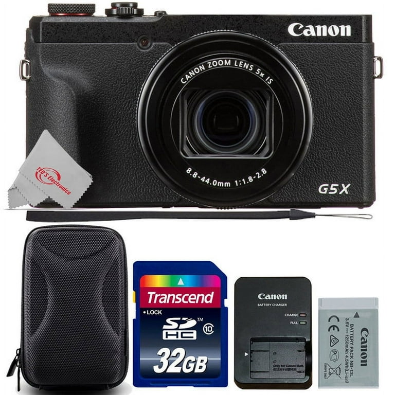 Canon PowerShot G5 X Mark II Built-in Bluetooth and Wi-Fi Digital