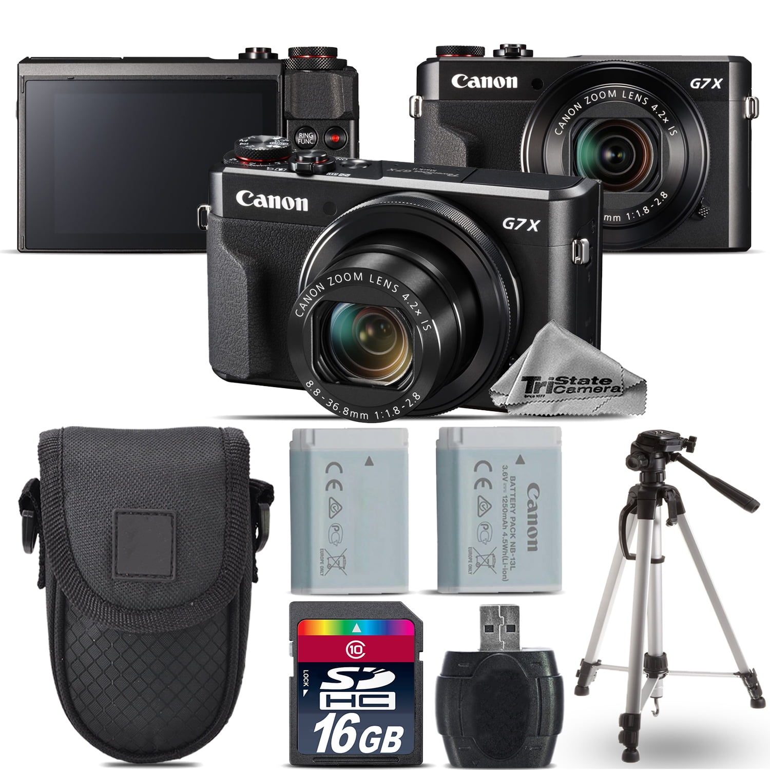 Canon PowerShot G7 X Compact Digital Camera - Flip Screen, DIGIC 7 