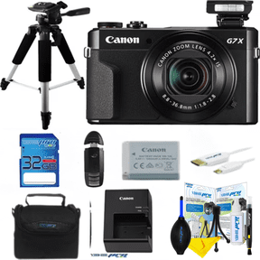 Canon PowerShot G7 X Mark II 20.1MP 4.2x Optical Zoom Digital Camera + Expo Accessories Bundle - International Version