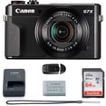 thumbnail image 1 of Canon PowerShot G7 X Mark II (Black) International Version - Expo Accessories Bundle, 1 of 5