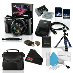 Canon PowerShot G7 X Mark II Digital Camera 20.1MP Bundle 32GB Kit Accessories (International Model)