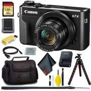 Canon PowerShot G7 X Mark II Digital Camera + 32GB Memory BundleInternational Model