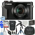 thumbnail image 1 of Canon PowerShot G7 X Mark II Digital Camera + EXT BATT + 64GB + Tripod Bundle, 1 of 10