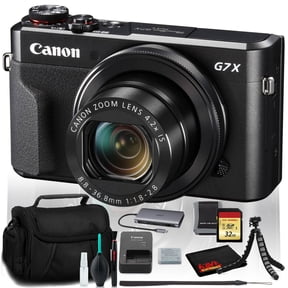 Canon PowerShot G7 X Mark II Digital Camera (Intl Model) with 32GB Memory Kit(International Model)