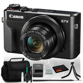 Canon PowerShot G7 X Mark II Digital Camera (Intl Model) with Case and Tripod(International Model)