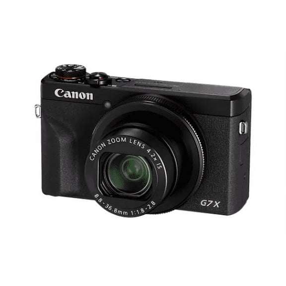 Canon - PowerShot G7 X Mark III 20.1-Megapixel Digital Camera - Black