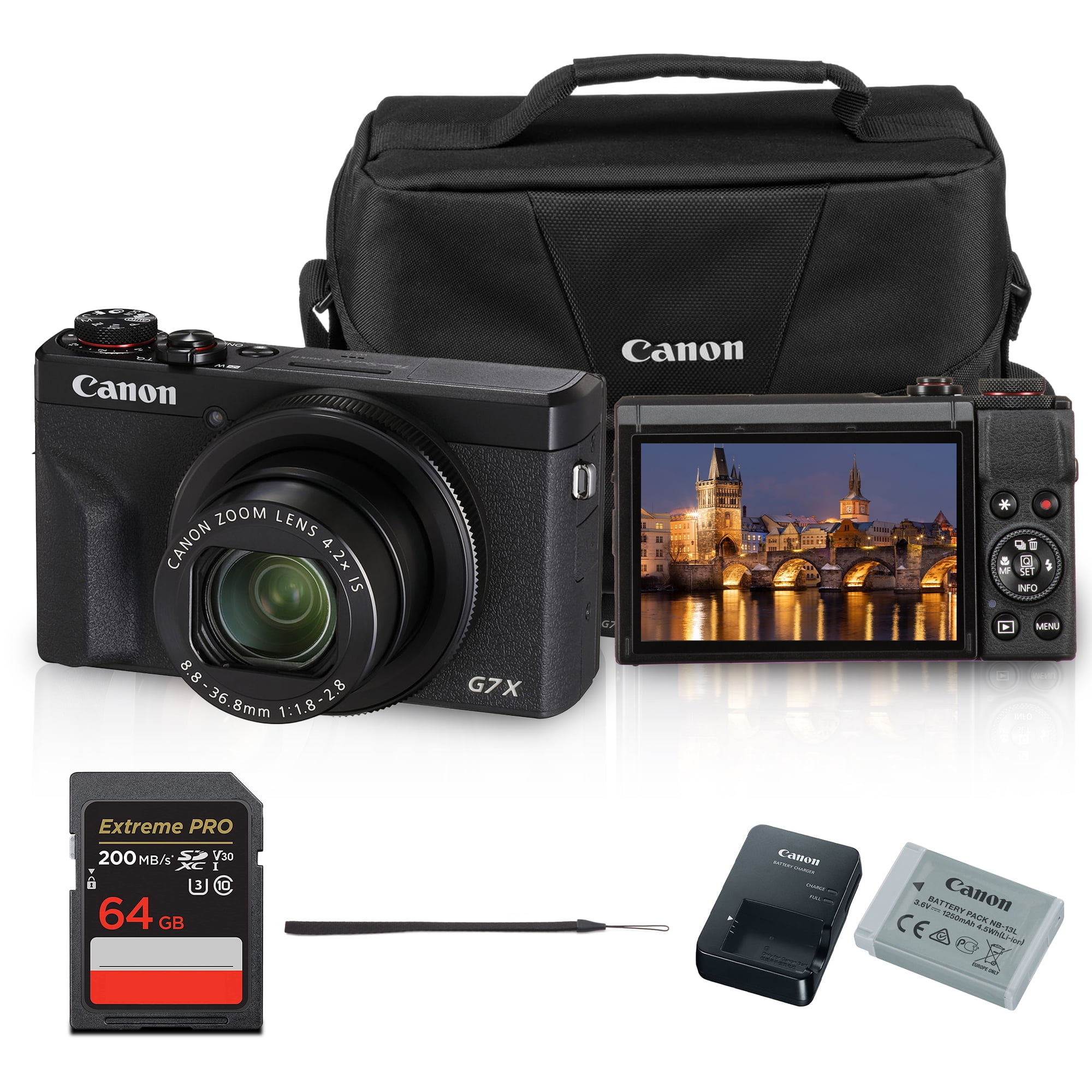 Canon PowerShot G7 X Mark III 1-Inch Compact Camera with