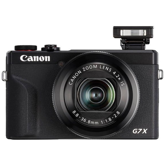 Canon PowerShot G7 X Mark III 20.1MP Digital Point and Shoot Camera, 4.2x Optical Zoom, Black