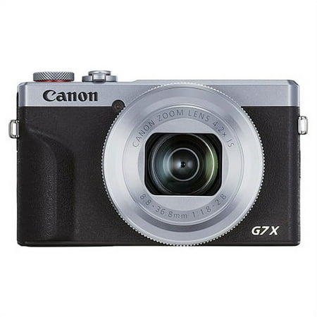 Canon PowerShot G7 X Mark III 20.2MP 4K Digital Camera 4.2x Optical Zoom Silver International Version