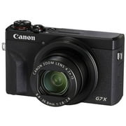 Canon PowerShot G7 X Mark III 20.2MP Wi-Fi Live Streaming Black Digital Camera International Model