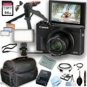 Canon PowerShot G7 X Mark III Digital, 64GB SD Card and more International Version