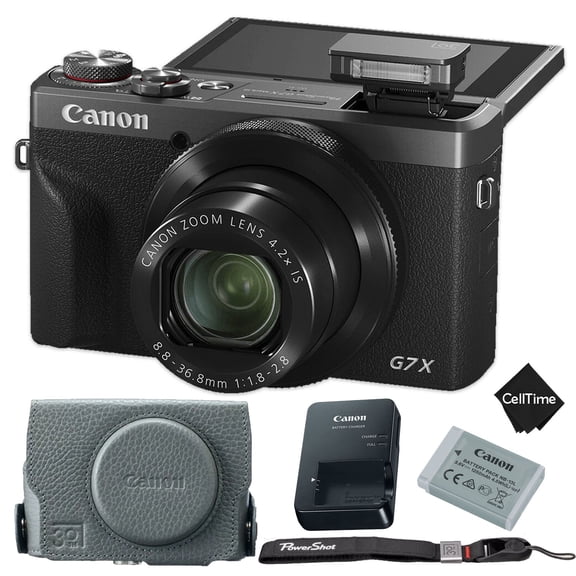 Canon PowerShot G7 X Mark III Digital Camera (30th Anniversary Graphite Limited Edition) International Model