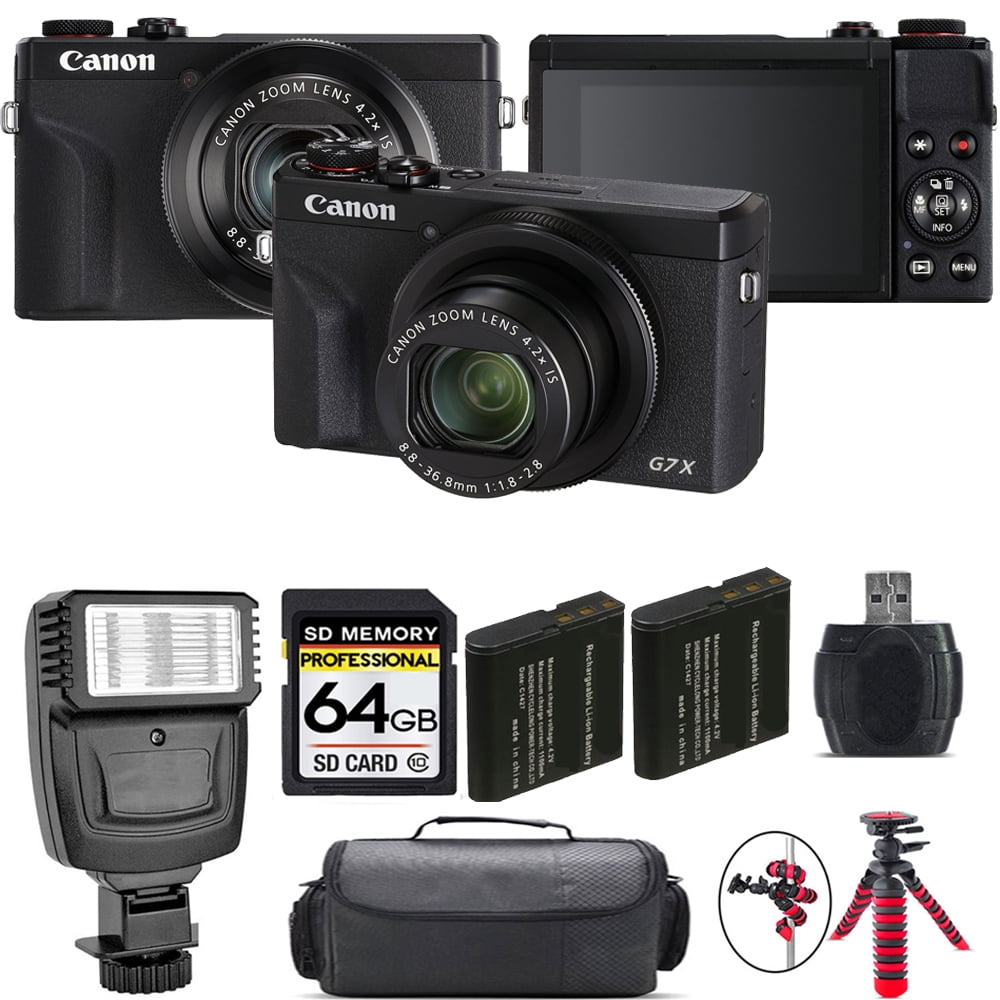 Canon PowerShot G7 X Mark III Digital Camera Package Bundle - 1
