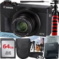 thumbnail image 1 of Canon PowerShot G7 X Mark III Digital Camera (Black) with 4.2x Optical Zoom Lens + SanDisk 64GB Memory Card + Case + ZeeTech Advanced Bundle (International Version), 1 of 8