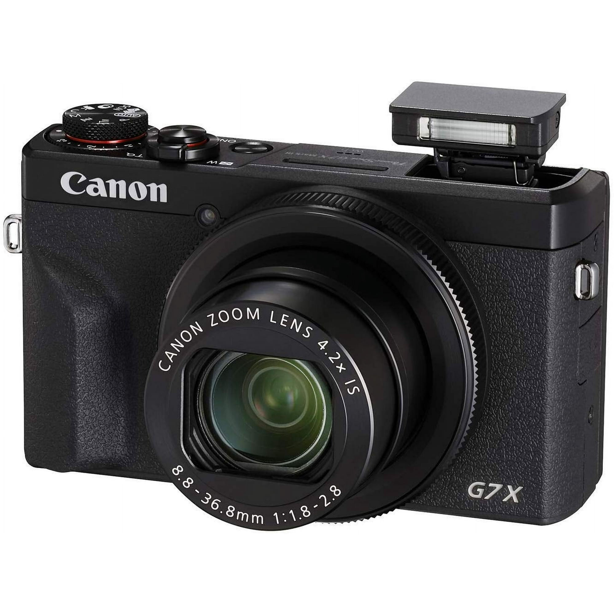 Canon PowerShot G7 X Mark III Digital Camera Black - Walmart.com