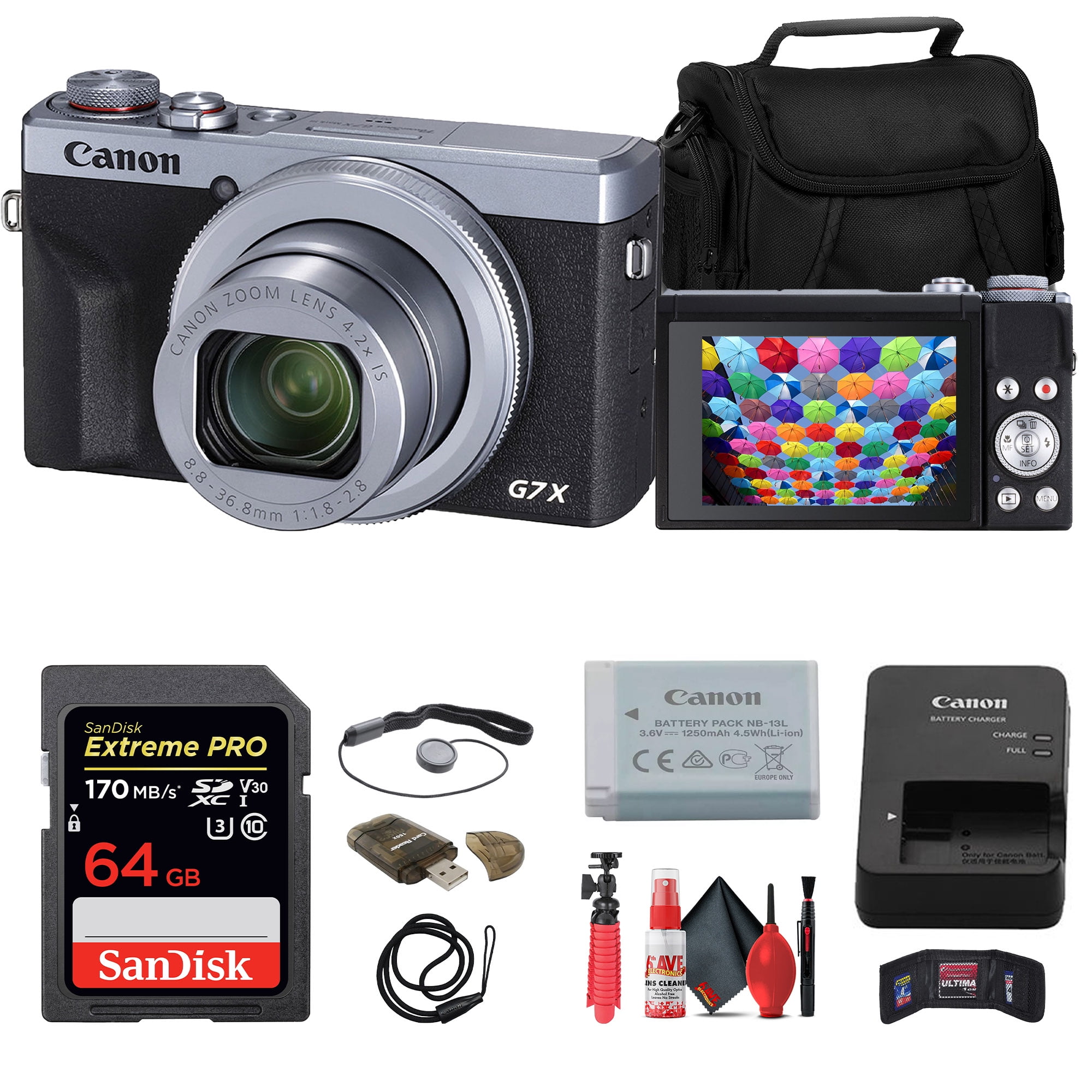Canon PowerShot G7 X Mark III Digital Camera Bundle with Canon PowerShot G7 X Mark III Digital Camera Bundle with