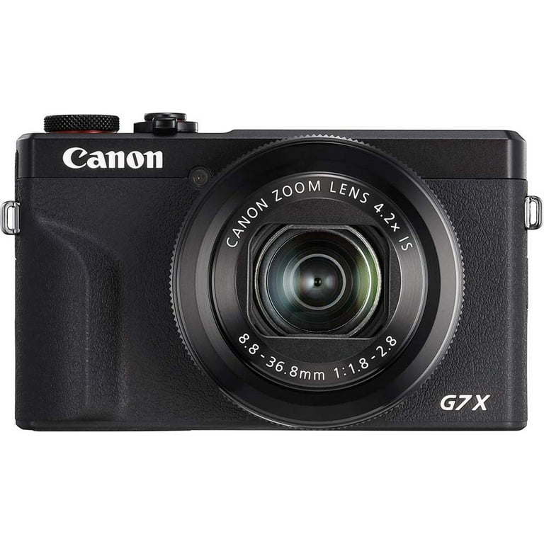 Open Box Canon PowerShot G7X Mark III Digital 4K Vlogging