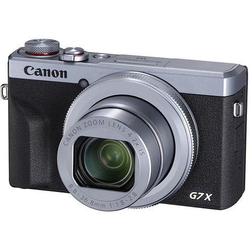 Canon PowerShot G7X Mark III Digital Camera with 4.2x Optical Zoom Lens (Silver) International Model