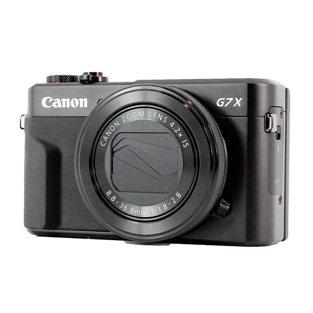 Canon PowerShot G7 X Mark II Photography Camera, Black with Full