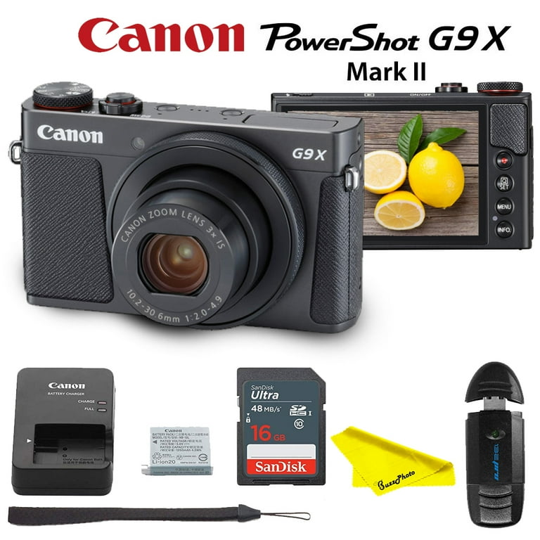 Canon PowerShot G9X(Canon Powershot G9X Mark II Compact Canon PowerShot G9X(Canon Powershot G9X Mark II Compact