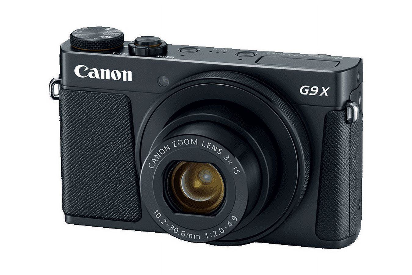 Canon PowerShot G9 X Mark II Digital Camera - Black - Walmart.com