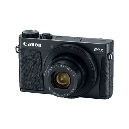 Canon - PowerShot G9 X Mark II 20.1-Megapixel Digital Camera - Black
