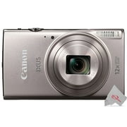 Canon PowerShot IXUS 285 / ELPH 360 HS 12X Optical Zoom Digital Camera | New & Silver | Imported Model