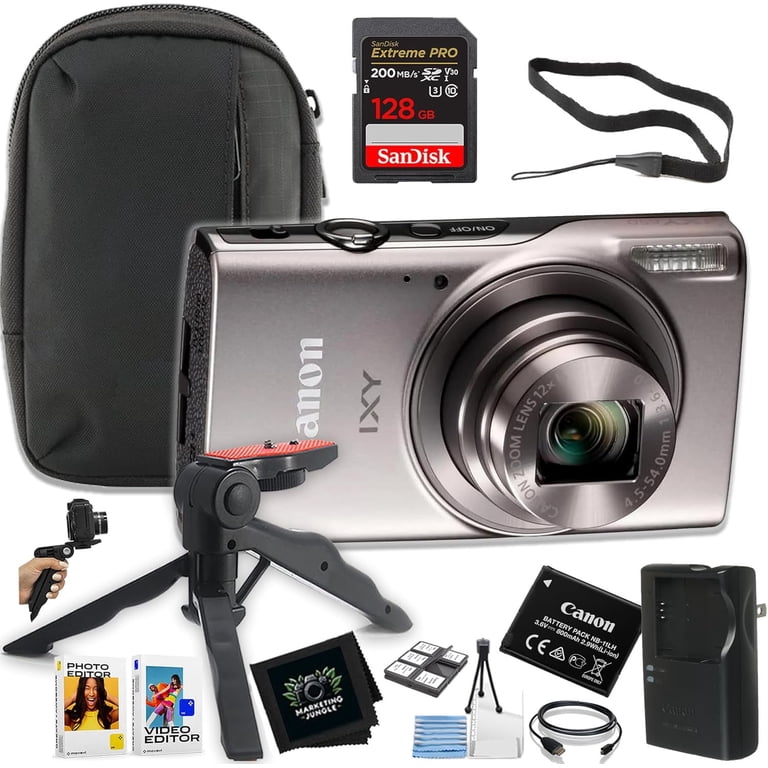 Canon Digital Camera with 20.2MP CMOS Sensor 12x Optical Zoom Full