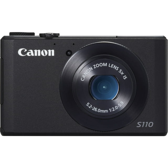 Canon PowerShot S110 12.1 Megapixel Compact Camera, Black