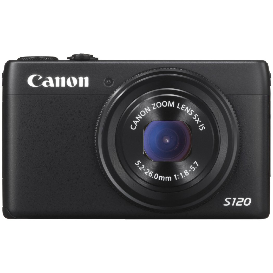 Canon PowerShot S120 12.1 Megapixel Compact Camera, Black - image 1 of 6