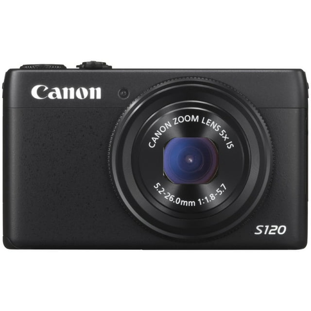 Canon PowerShot S120 12.1 Megapixel Compact Camera, Black