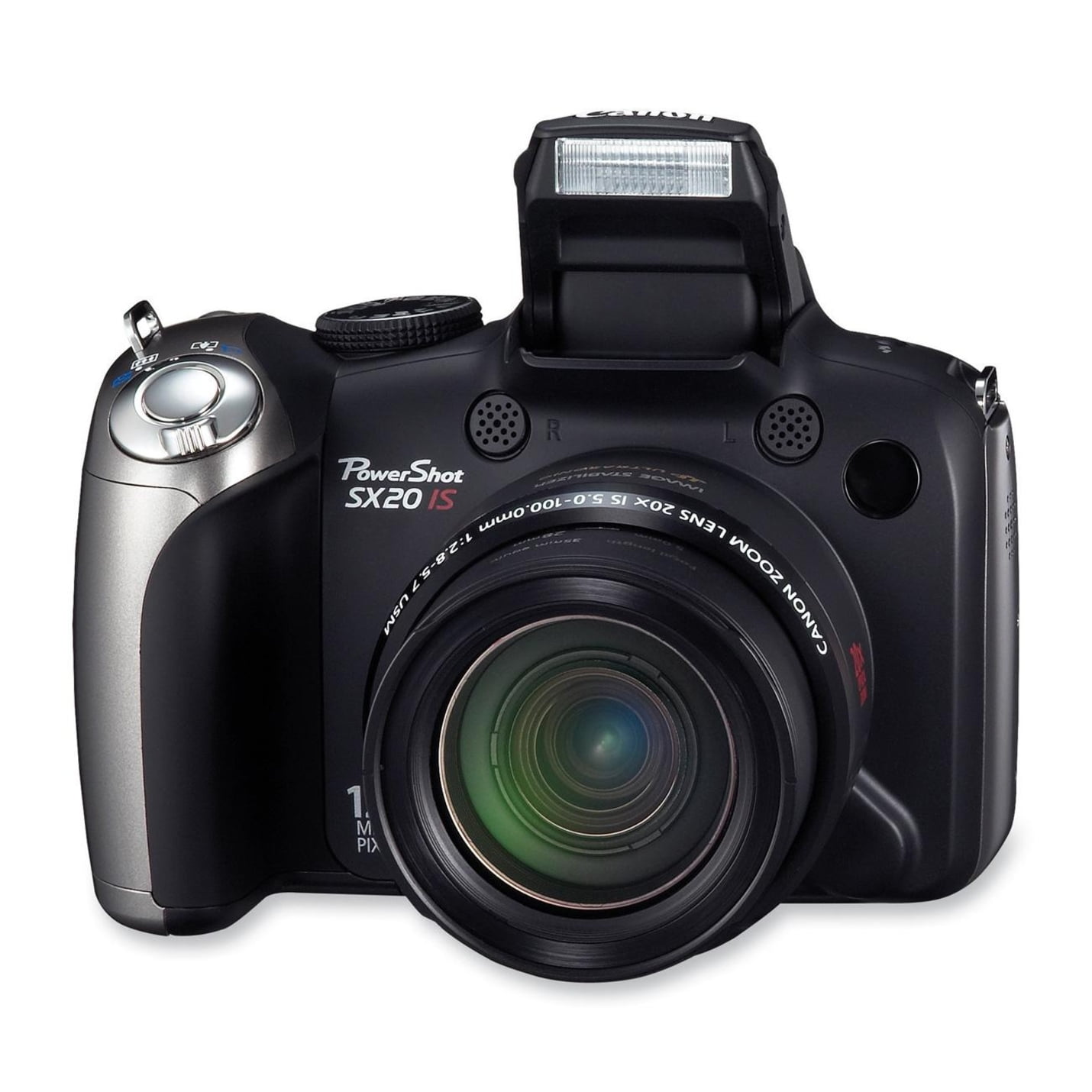 Canon PowerShot SX20 IS 12.1 Megapixel Bridge Camera, Black Canon PowerShot SX20 IS 12.1 Megapixel Bridge Camera, Black