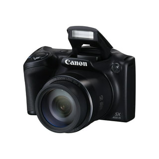Canon IXUS 185 / ELPH 180 20MP 16x ZoomPlus Black Digital Camera with Top  Accessory Bundle