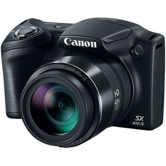 Canon PowerShot SX410 IS 20 Megapixel Digital Camera (Black)