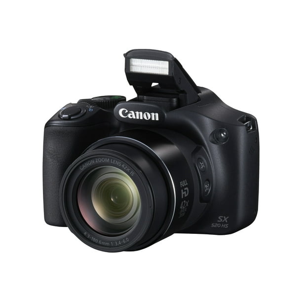 Canon PowerShot SX520 HS Digital Camera with 16 Megapixels and 42x