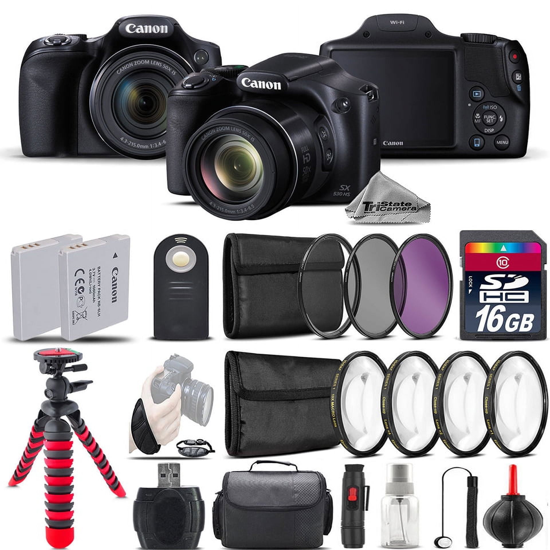 Canon PowerShot SX530 HS Digital Camera Bundle Kuwait Ubuy